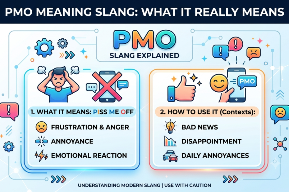 pmo meaning slang