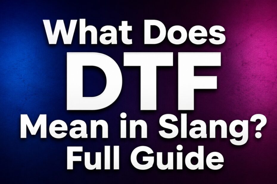 what does dtf mean in slang