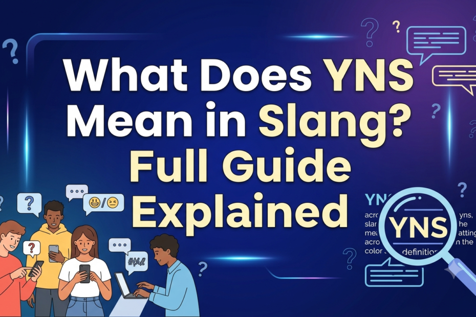 what does yns mean slang