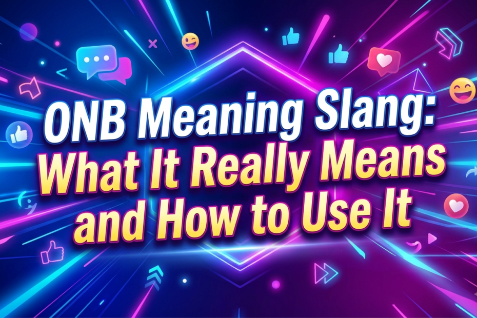 onb meaning slang