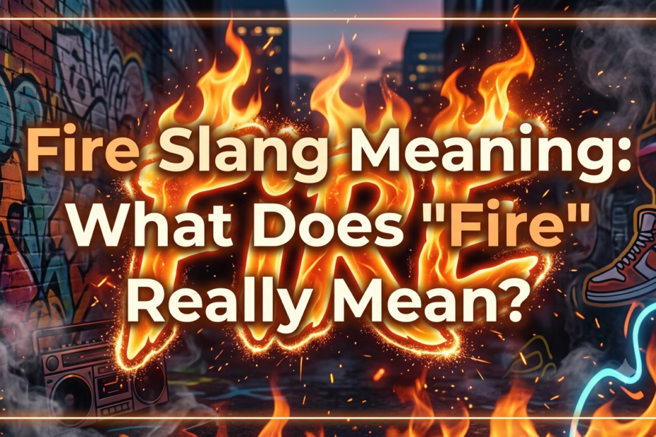 fire slang