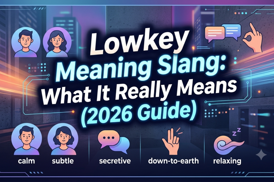 lowkey meaning slang
