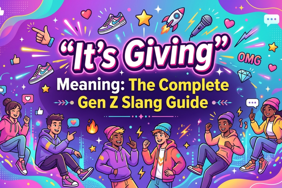 its giving slang