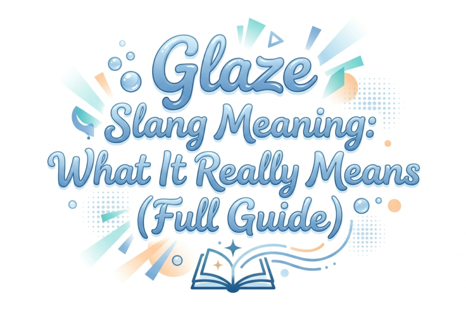 glaze slang