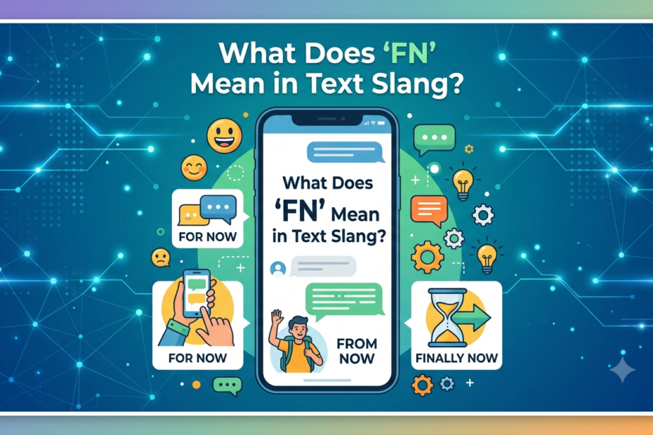 what does fn mean in text slang