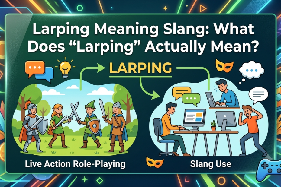 larping meaning slang