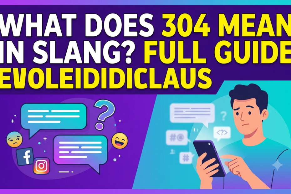 what does 304 mean slang
