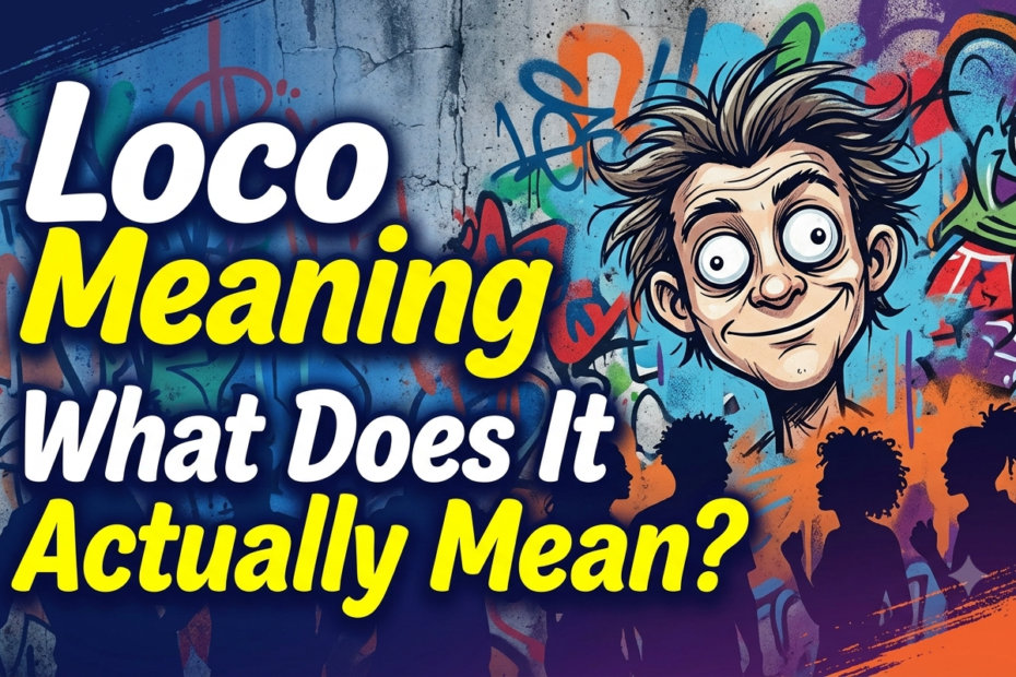 loco meaning slang