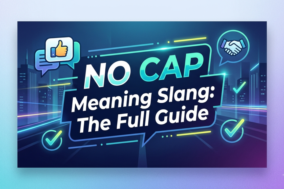 no cap meaning slang