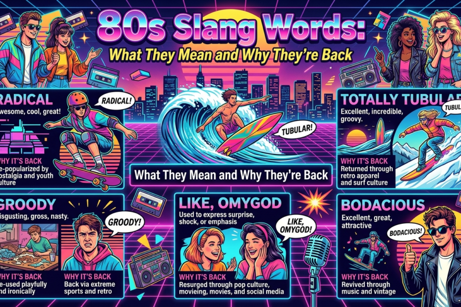 80s slang words