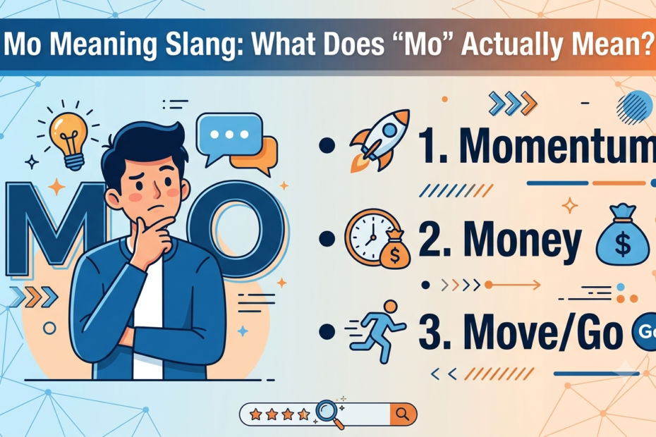 mo meaning slang