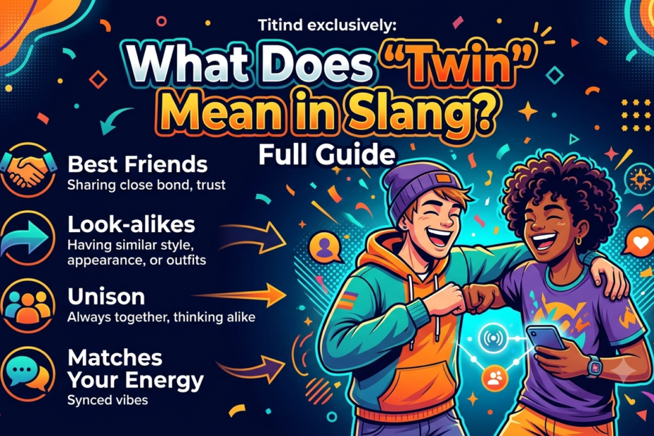 what does twin mean in slang