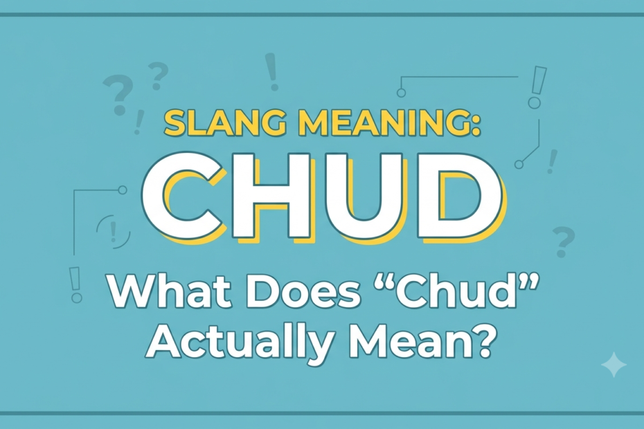 chud slang
