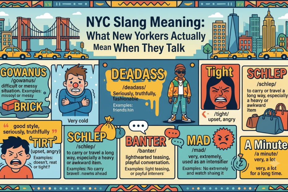 nyc slang