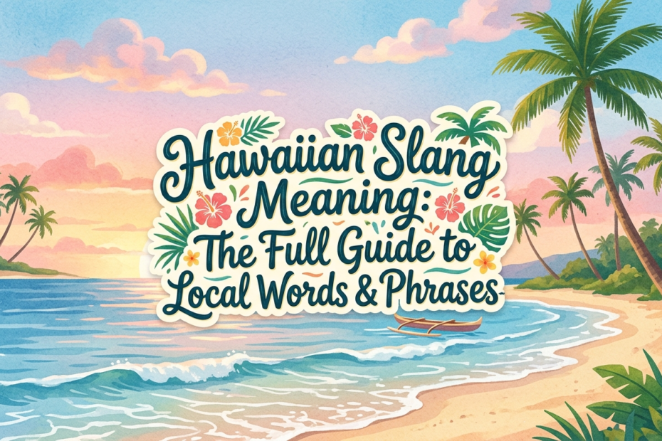 hawaiian slang