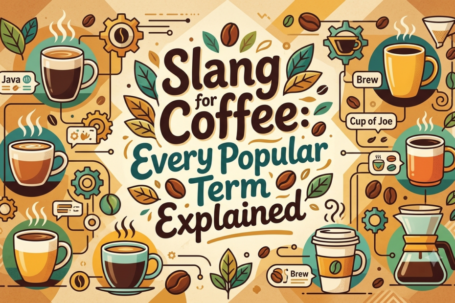 slang for coffee