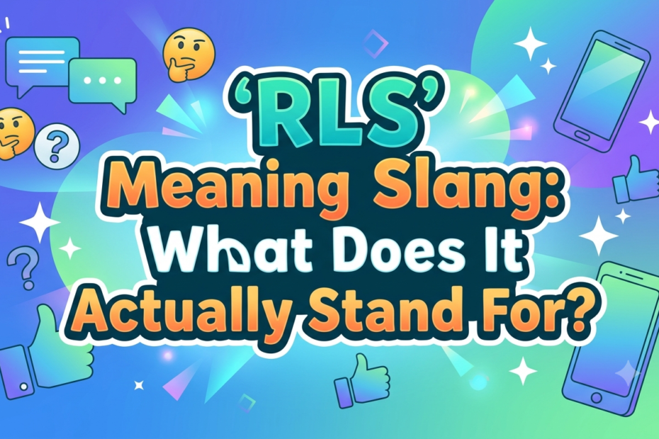 rls meaning slang