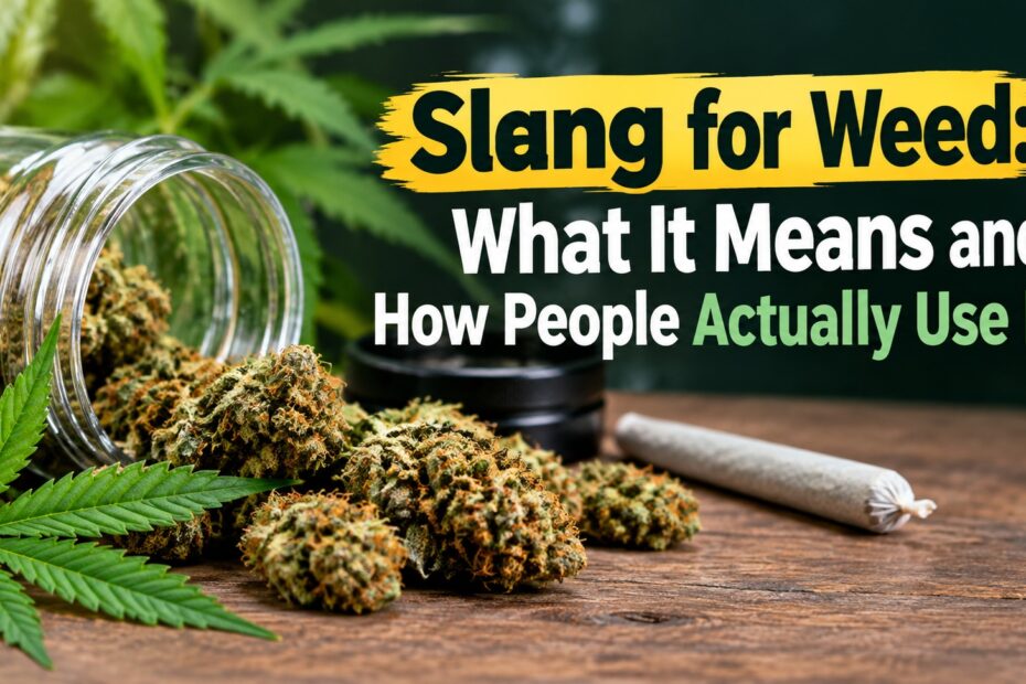 slang for weed
