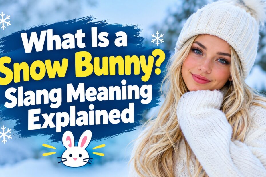 what is a snow bunny slang