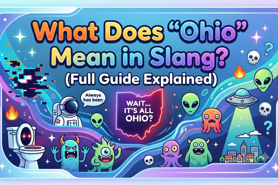 what does ohio mean slang