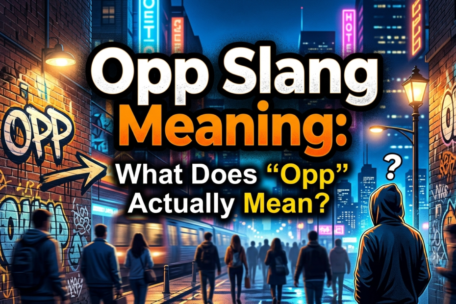 opp slang