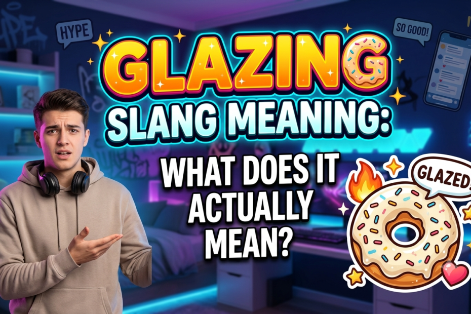 glazing slang