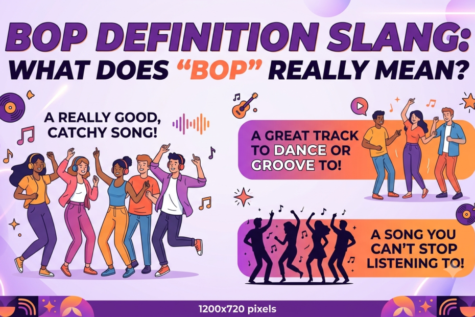 bop definition slang