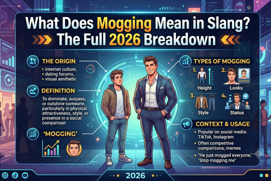 what does mogging mean in slang