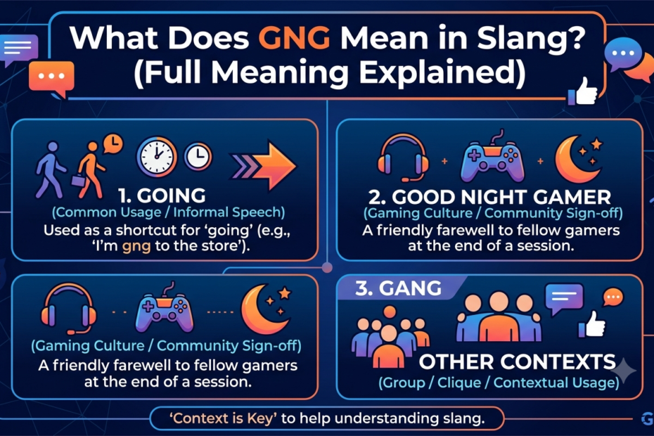 what does gng mean in slang