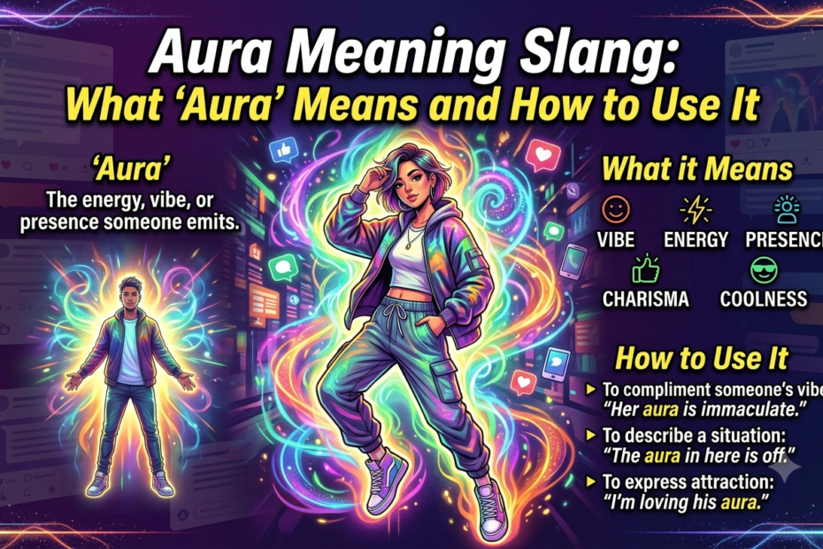 aura meaning slang