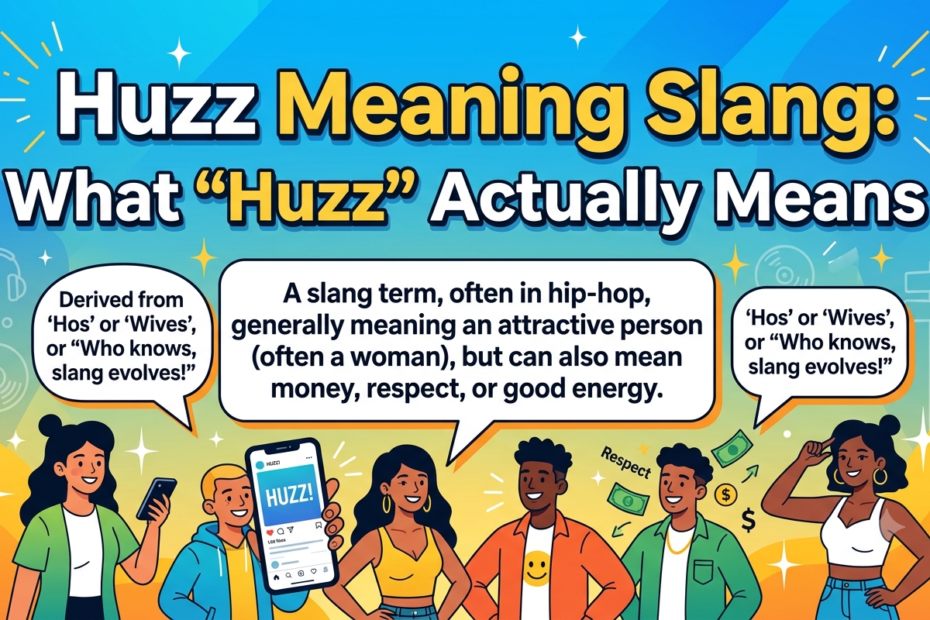 huzz meaning slang