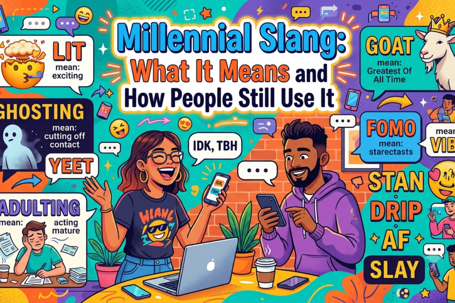 millenial slang
