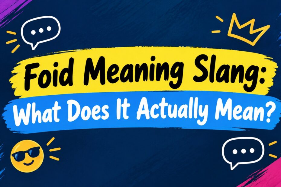 foid meaning slang
