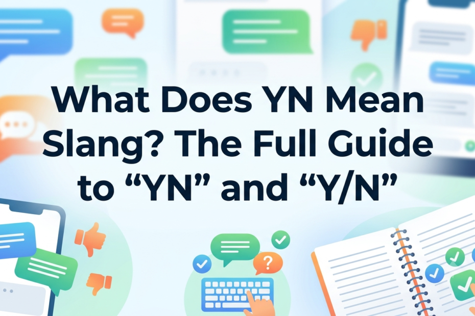 what does yn mean slang