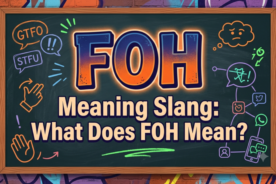 foh meaning slang